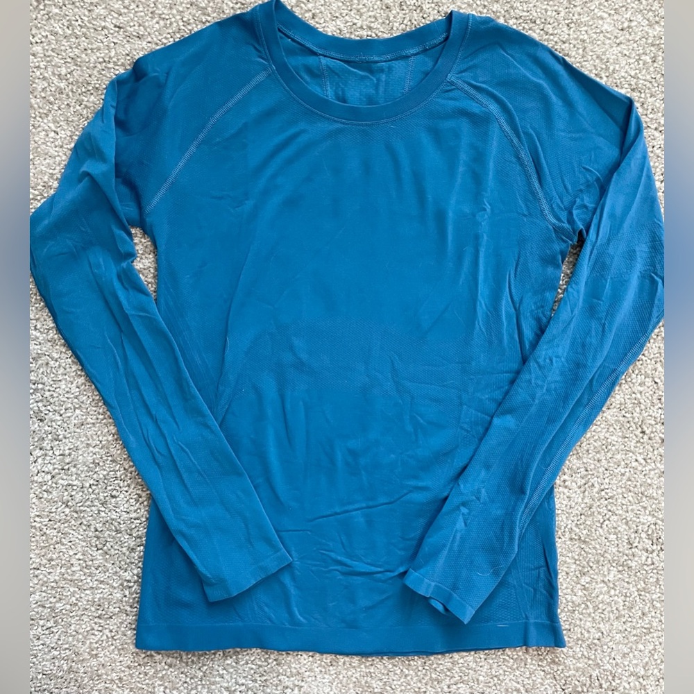 Athleta Women’s Momentum Flex Top Blue Size Medium